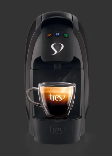 Cafeteira 3 corações 