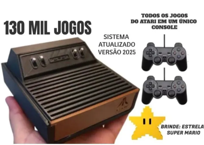Retro Console visual Atari