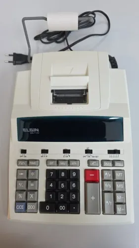 Calculadora Impressão Elgin Mb7142 Br Seminovo Fora Da Caixa