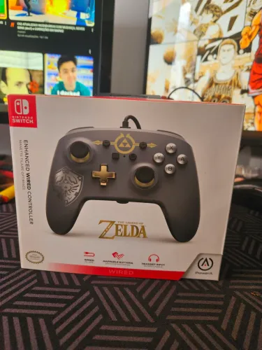Controle Power A - Zelda Shield (Com Fio)