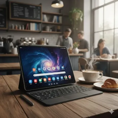 Tablet Samsung Galaxy Tab S9 com Capa Teclado Original | Garantia até Julho/2026!