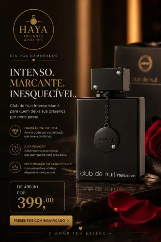 Perfume Árabe club de nuit intense man 