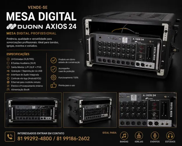 Mesa digital duonn axios 24
