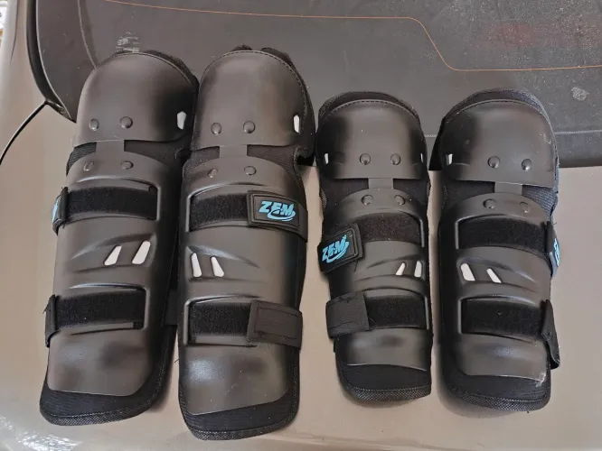 Joelheira e Cotoveleira Moto Bike Skate