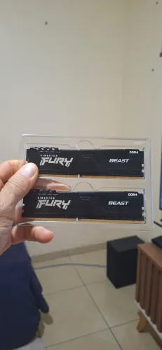 Memória RAM Kingston Fury Beast 16GB (2x8) 3200MHz DDR4