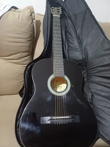 Violão preto Start Giannini