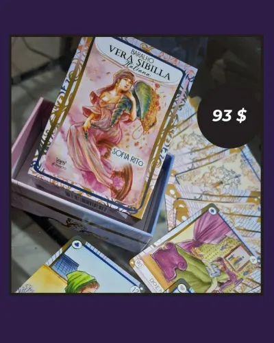 Baralho Vera Sibilla Italiana + Livro (Sofia Rito) - Novo e Completo