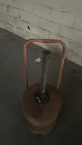 Engraxadeira Manual Balde 20kg / Propulsora de Graxa Carrinho - Oficina