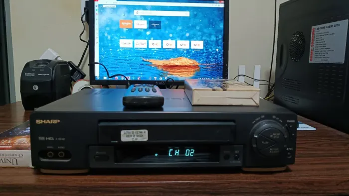 Sharp vídeo cassete 