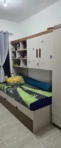 BICAMA COM GUARDA ROUPA E MODULO NICHOHO
