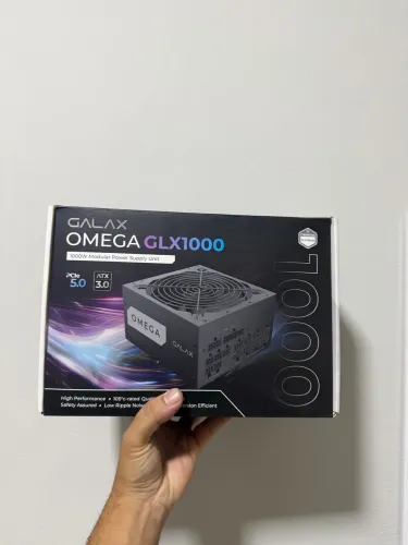 FONTE GALAX OMEGA 1000W 80 PLUS PLATINIUM
