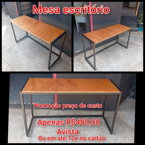 Mesa escritório, escrivaninha industrial promoção 