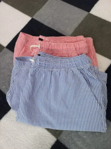 Bermuda Listrada Polowear, tamanho M
