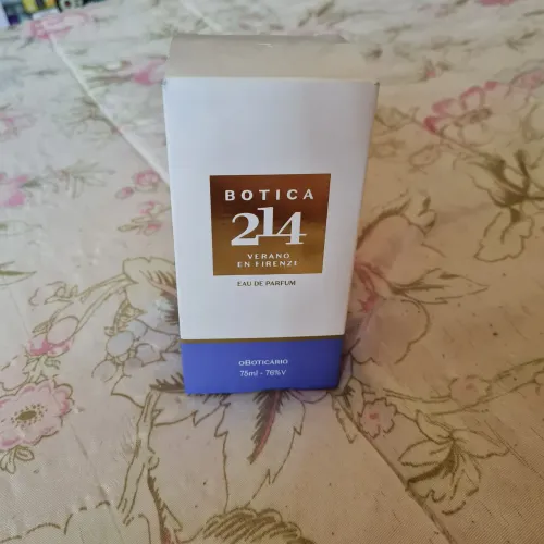 Perfume O Boticário - Botica 214 - Eau de Parfum - Verano En Firenze - 75ml