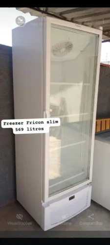 Freezer 569 litros /Expositora Vertical com Porta de Vidro