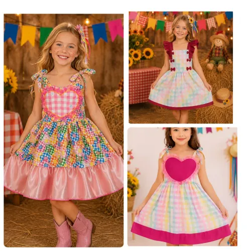 Vestido festa junina 