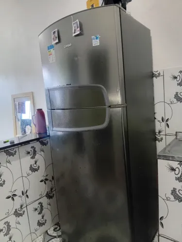 Geladeira inox