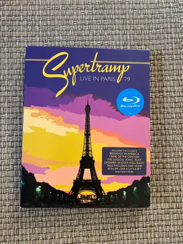 Bluray Supertramp Live in Paris 79