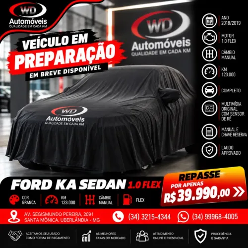 Ford KA 1.0 SE 12V Flex 4P Manual 2019