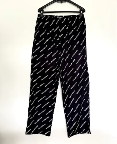 Calça original Balenciaga logo preta
