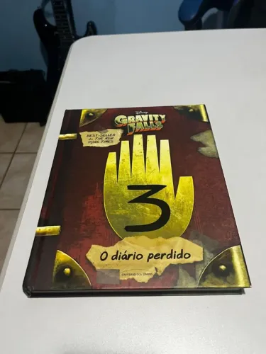 Livro O diário Perdido - Gravity Falls