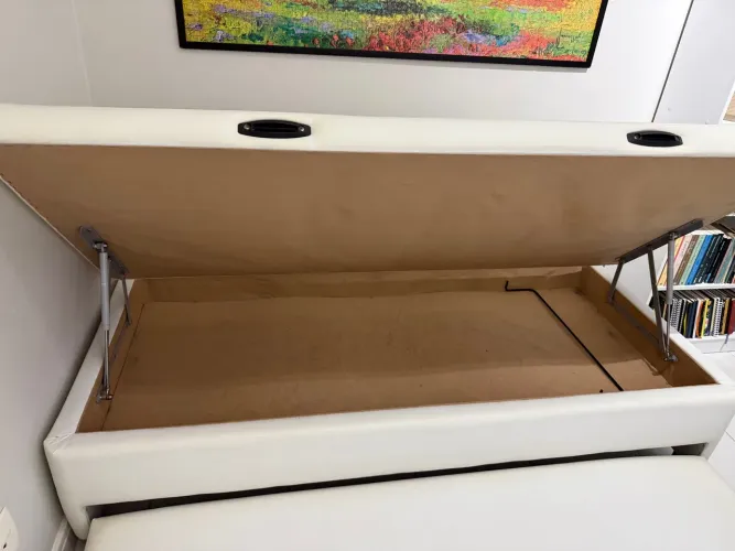Cama Baú Solteiro com Bicama | Excelente Estado