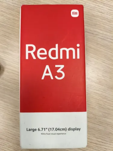 Xiaomi Redmi A3 - 128GB/4GB Ram - Azul Estelar - Semi Novo