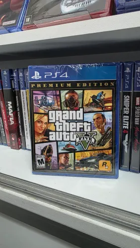Jogo disponível Grand Theft Auto V - PS4 Premium Edition