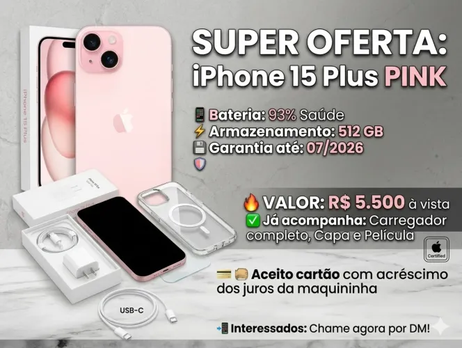 iPhone 15 Plus 512 Gb