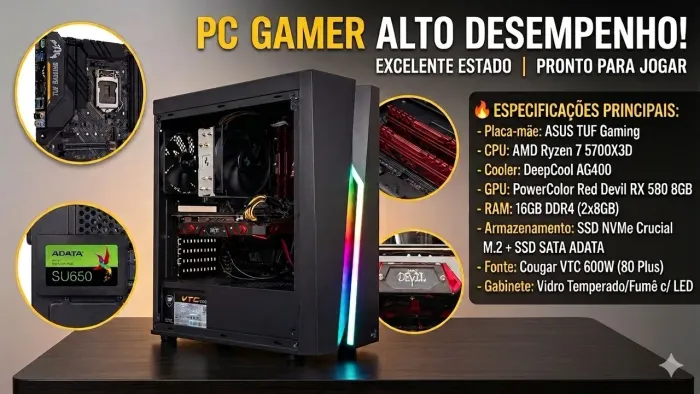 Pc Gamer Semi-novo