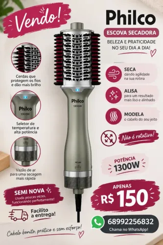 Vendo escova secadora