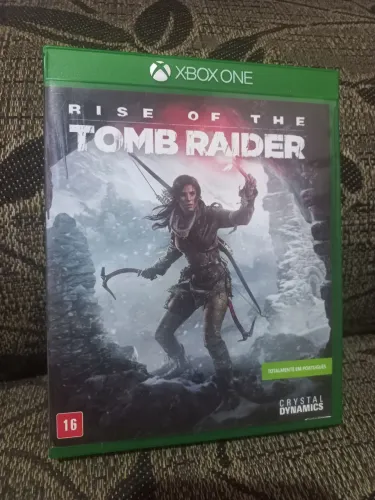 Rise of the Tomb Raider jogo Xbox one mídia física