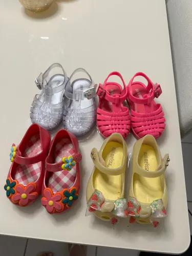 Mini melissa original semi nova impecável