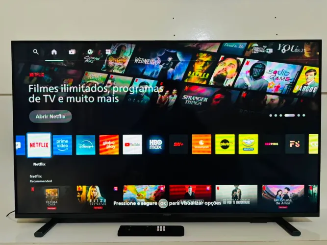 Smart tv Philips 43 polegadas impecável