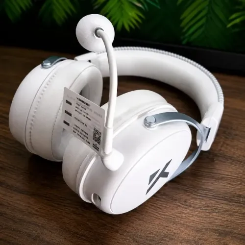 Headset MCHOSE V9 Pro Branco C/Azul?Faço Entrega