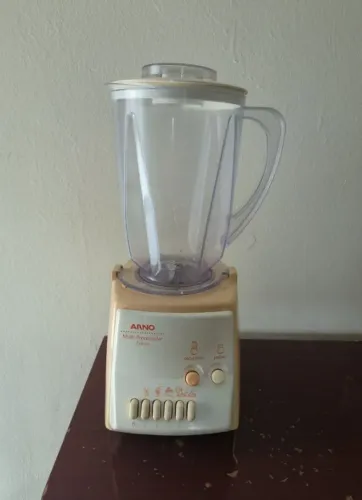 Liquidificador multiprocessador arno triton relíquia raro com problema no motor 110v