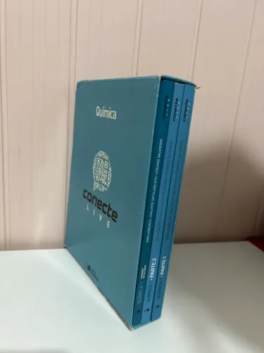 Box de Livros de Química Conecte Live 1
