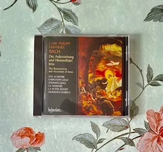 CD Carl Philipp Emanuel Bach: Die Auferstehung und Himmelfahrt Jesu (made in England) 