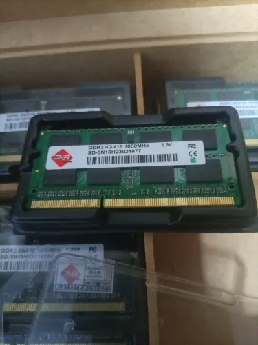 Memória notebook DDR3 4GB 1600MHZ 1.5V NOVA garantia 
