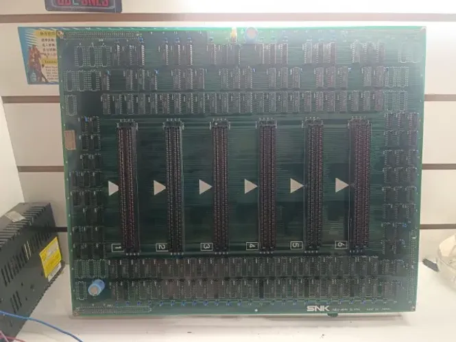 PLACA NEOGEO MVS 6 SLOTS FUNCIONANDO PERFEITO