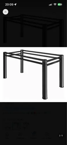 Suporte mesa 190cm