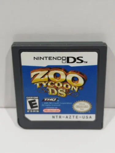 Jogo Zoo Tycoon Nintendo DS original.
