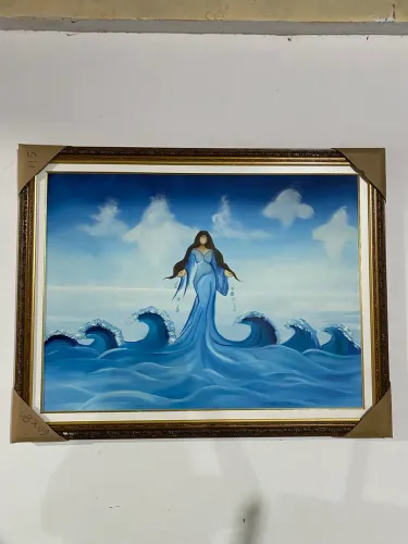 vende-se quadro de iemanjá