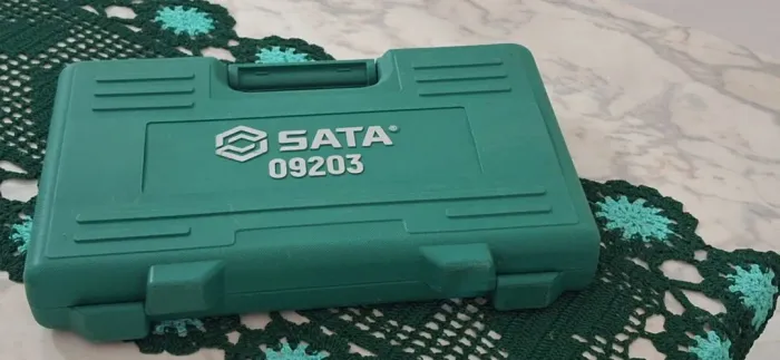 Maleta de ferramentas marca sata, nova.
