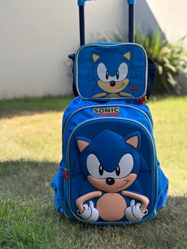 Mochila estudante Infantil com Rodinhas 