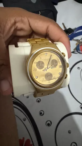 Swatch série ouro feminino