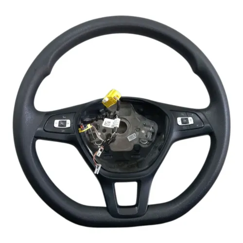 Volante Direção Volkswagen Polo Virtus 1.6 2017/2023 Preto