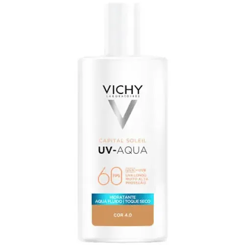 Protetor Solar Vichy Capital Soleil UV-Clear FPS 60 Cor 4.0 40g LACRADO