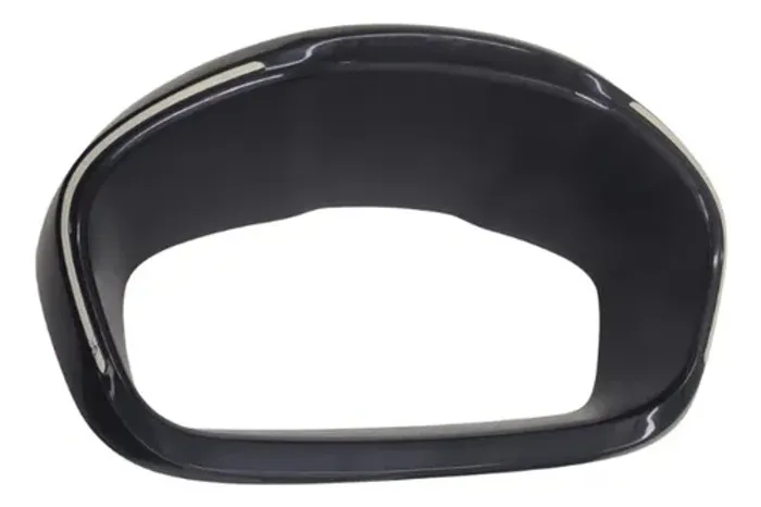 Moldura Painel De Instrumento Black Piano Kwid Preto