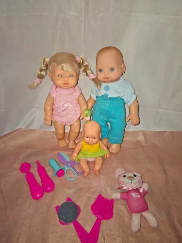 2 Kits Bonecas Pequenas 